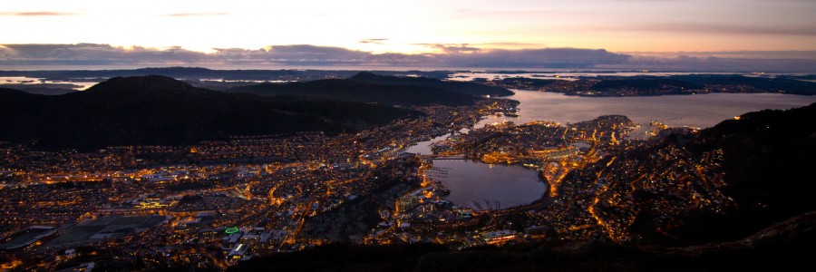 Bergen en hiver