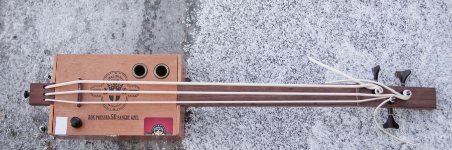 Cigar Box Ukulele Bass