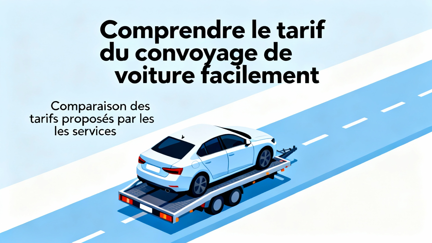 Comparaison des tarifs proposés par les services