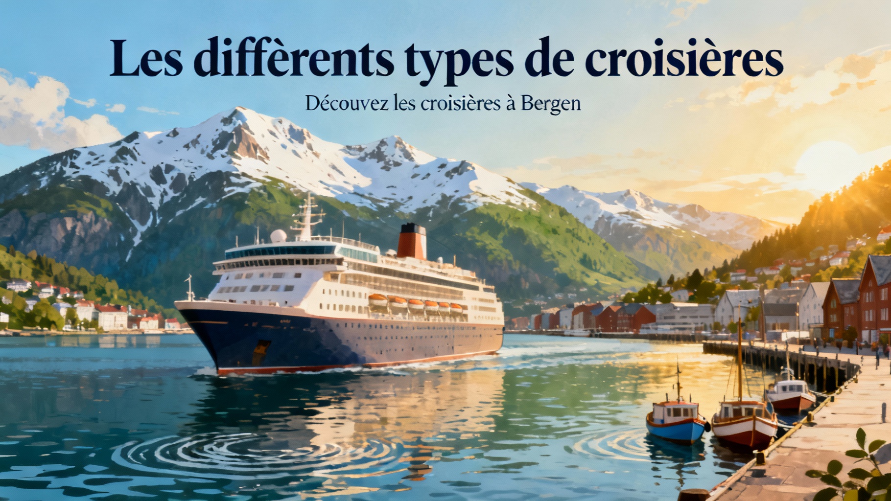 Les différents types de croisières