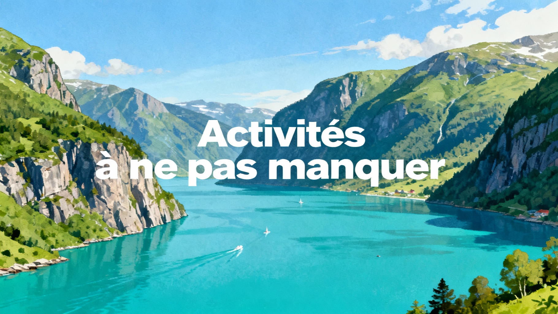 Activités à ne pas manquer