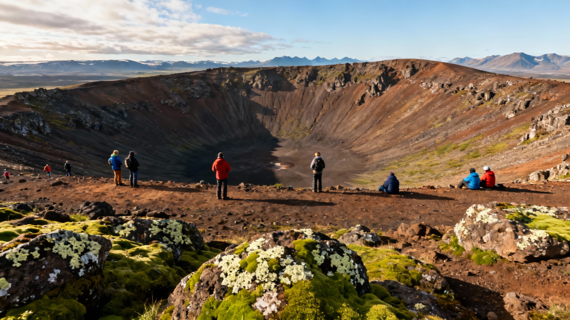 Hverfjall : le cratère emblématique d'islande à découvrir