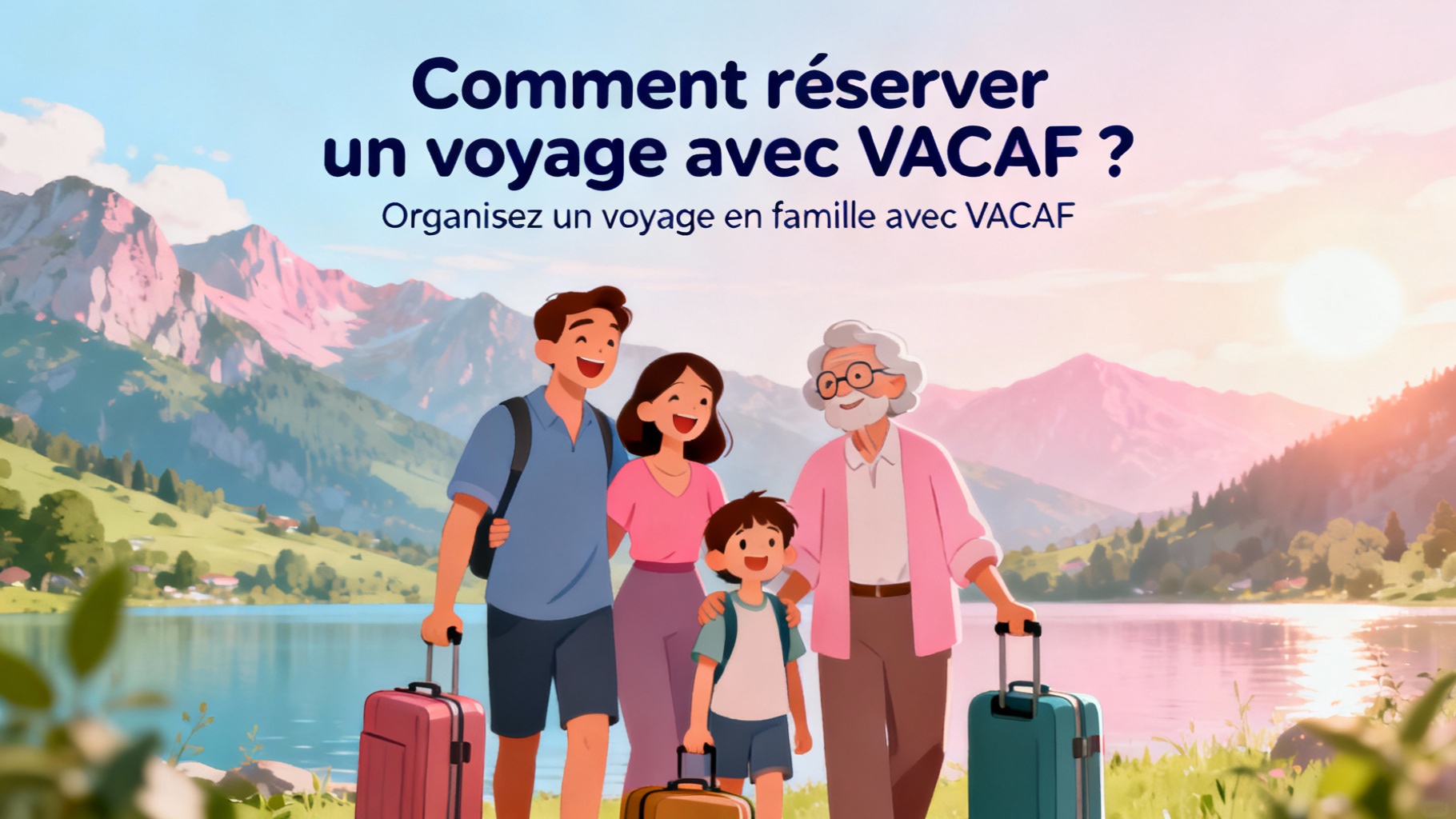 Organisez un voyage en famille avec VACAF 1 Comment réserver un voyage avec VACAF ?