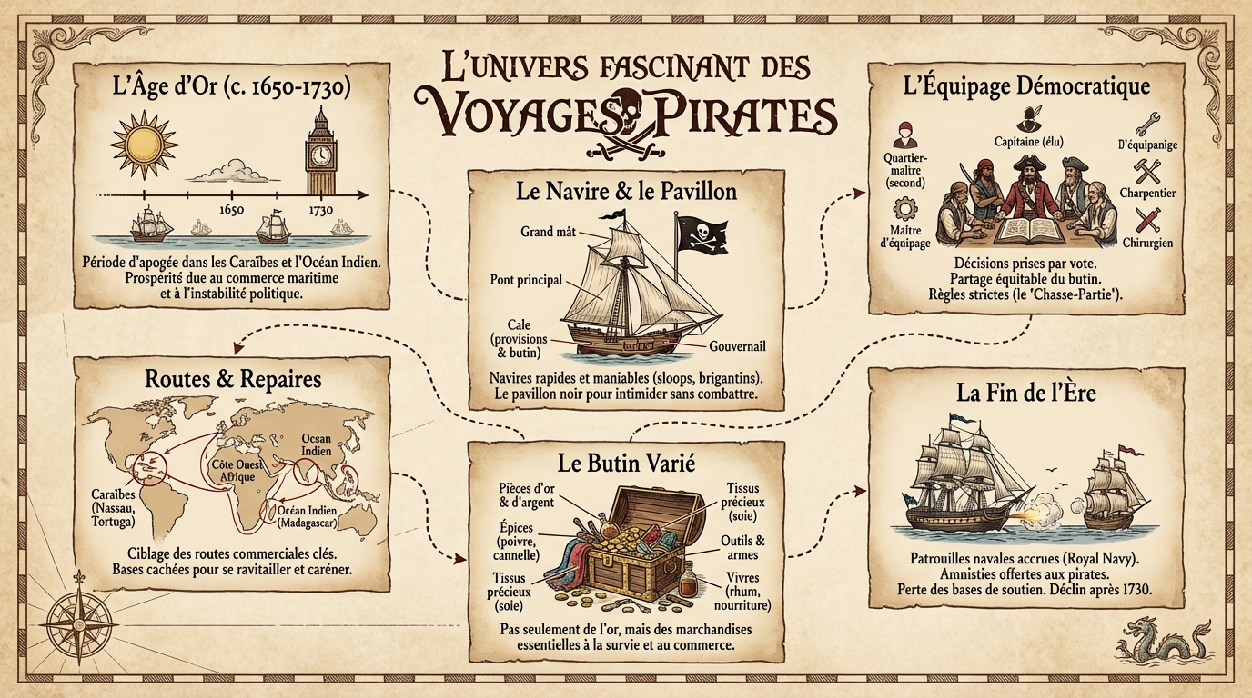 Découvrez l'univers fascinant des voyages pirates 1 Conseils pour un séjour pirate réussi