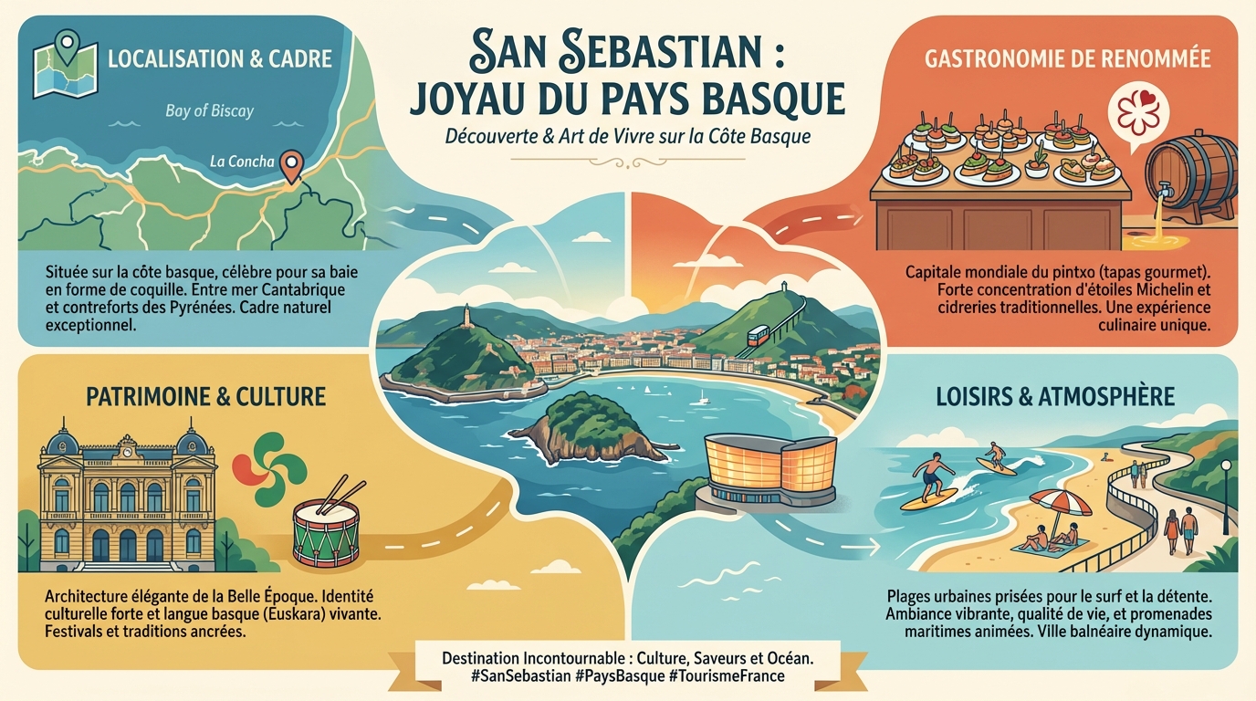 Découvrez san sebastian, joyau du pays basque 1 La gastronomie