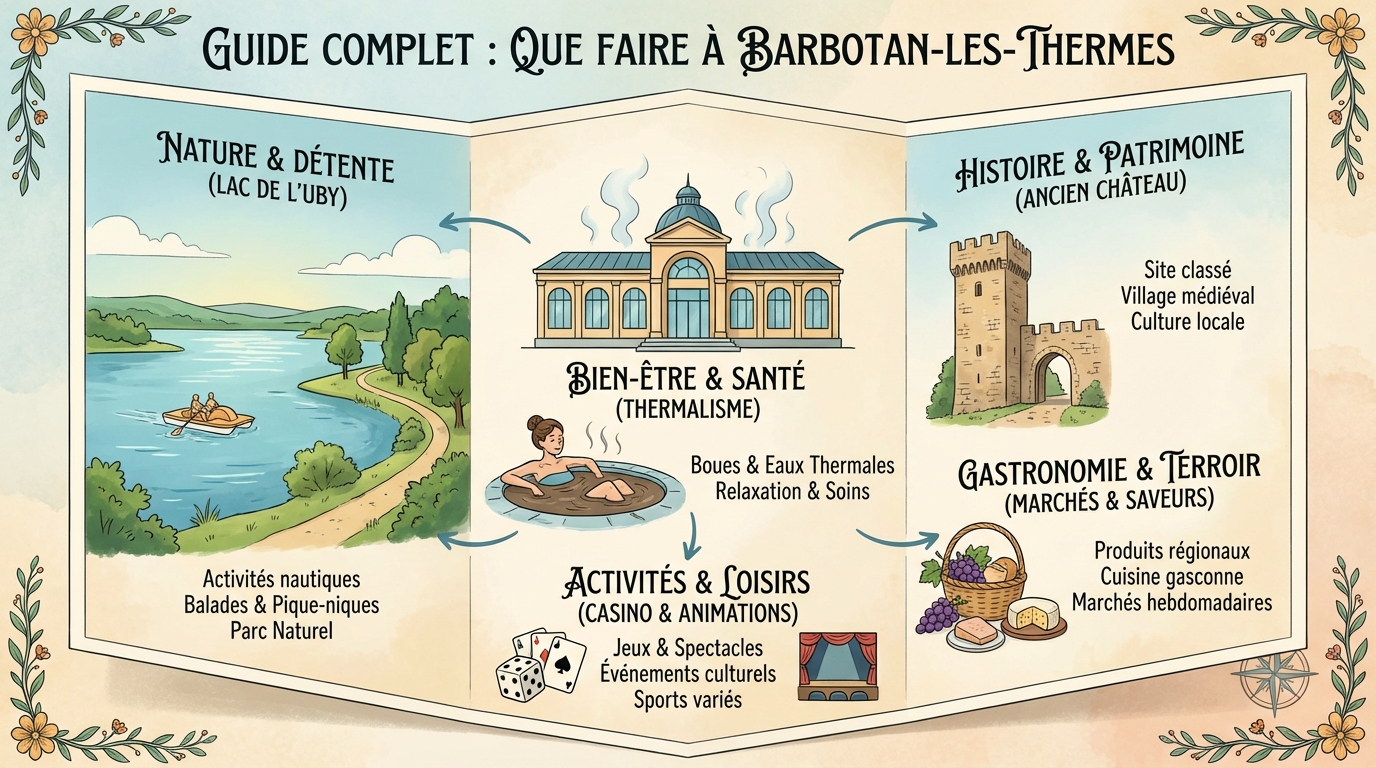 Que faire à barbotan-les-thermes : guide complet 1 Découvertes culturelles