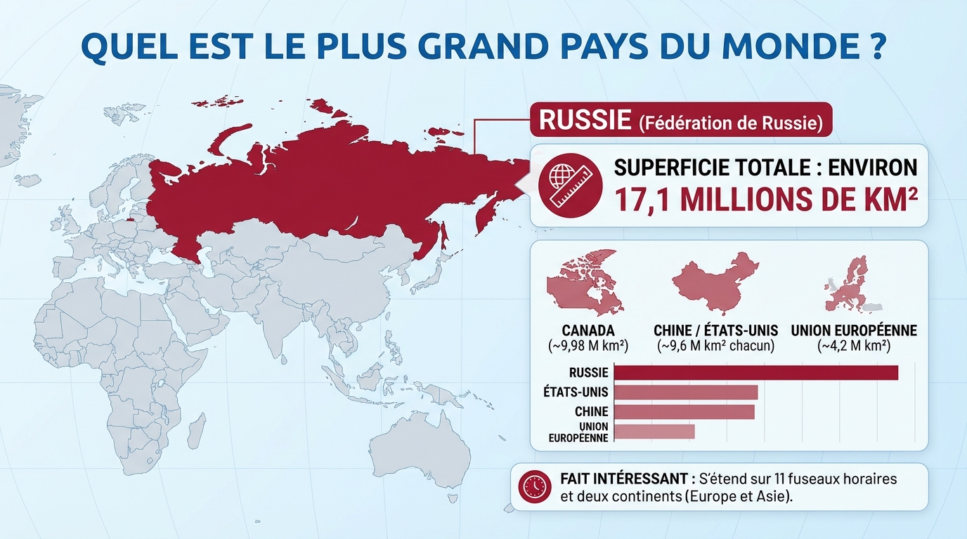 Classement des pays par superficie