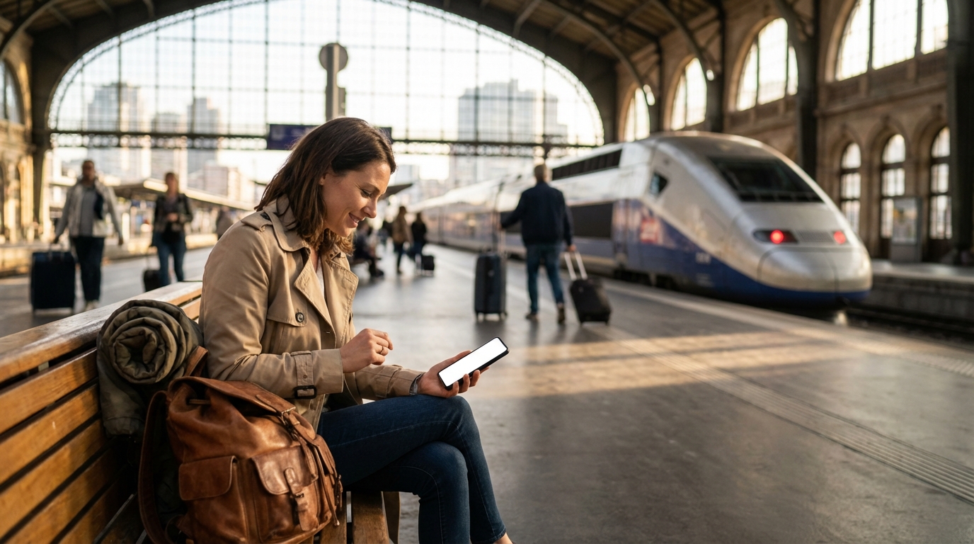 Réservez vos billets de train avec trainline facilement