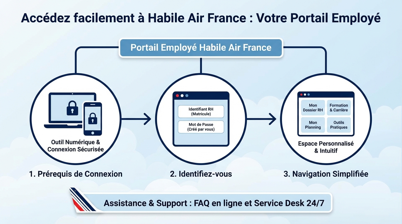 Comment se connecter à Habile ?