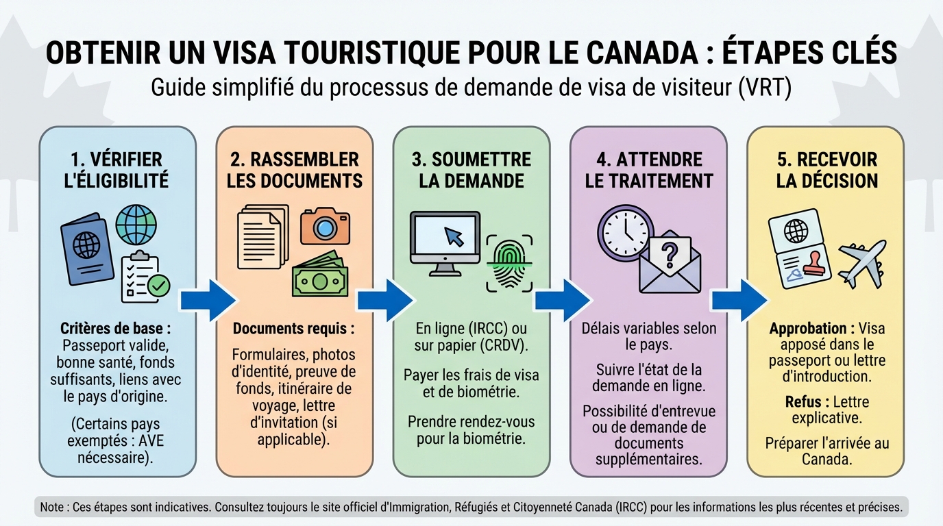 Comment obtenir un visa pour le canada en tourisme 1 Exigences spécifiques pour le visa tourisme