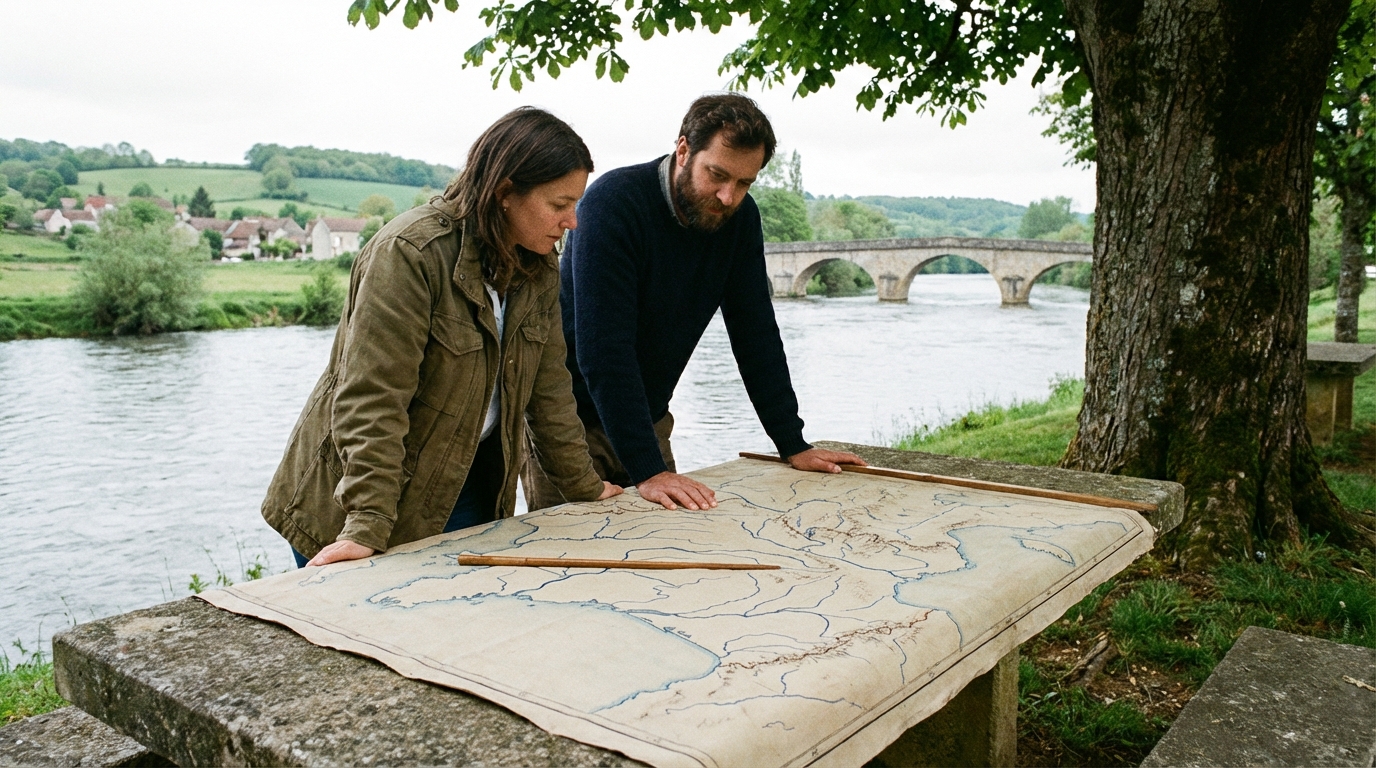 Découvrez la carte des fleuves de france en détail