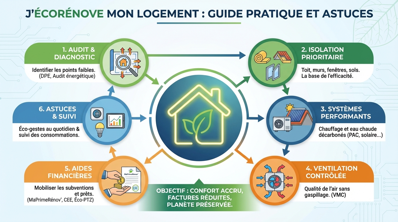 J'écorénove mon logement : guide pratique et astuces 1 Les aides financières disponibles