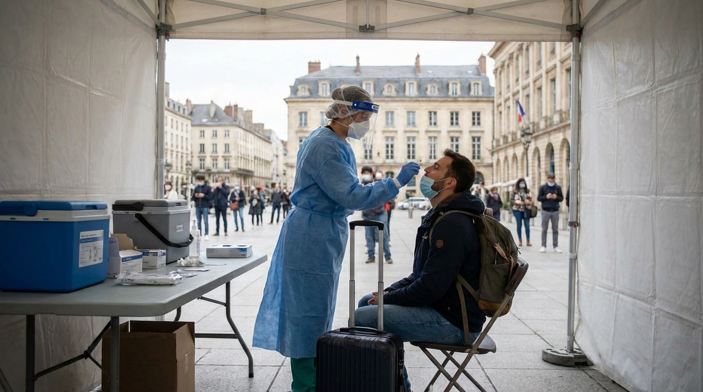 Où faire un test PCR pour prendre l'avion en france ?