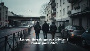 Les quartiers dangereux à éviter à pantin : guide 2025