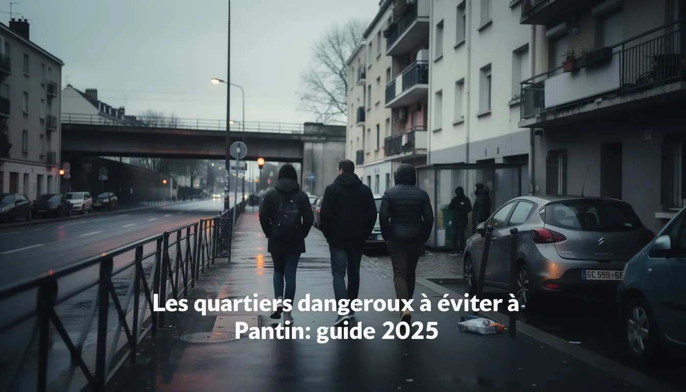 Les quartiers dangereux à éviter à pantin : guide 2025