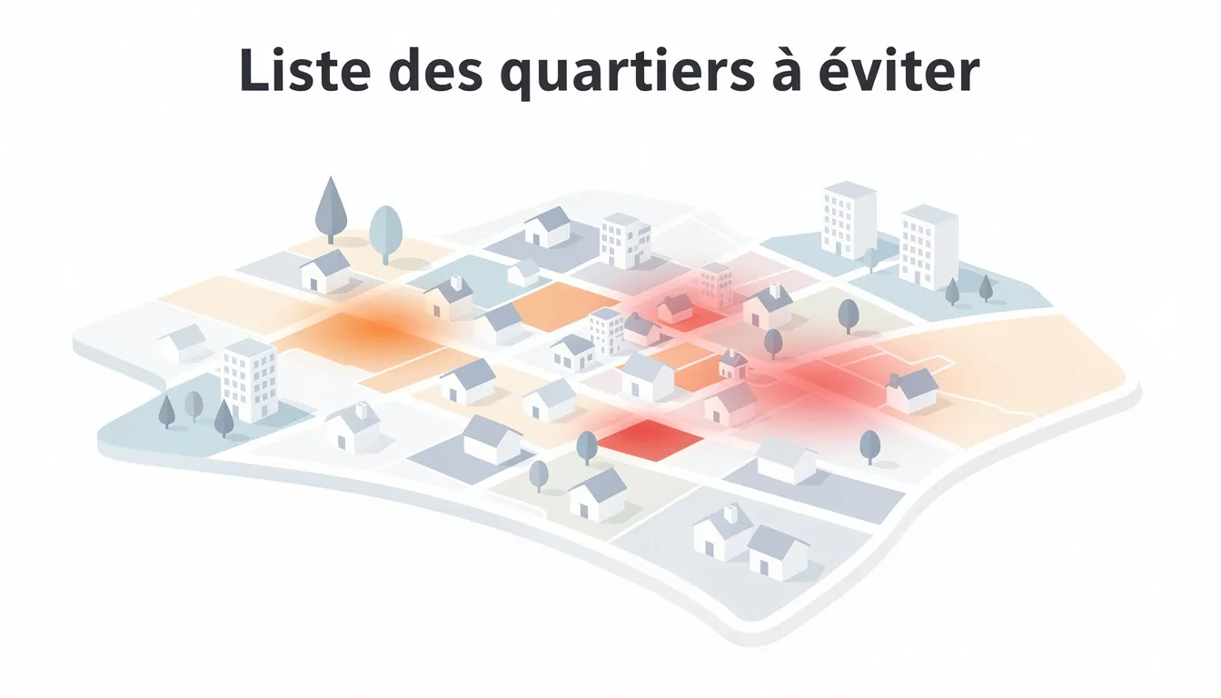 Liste des quartiers à éviter