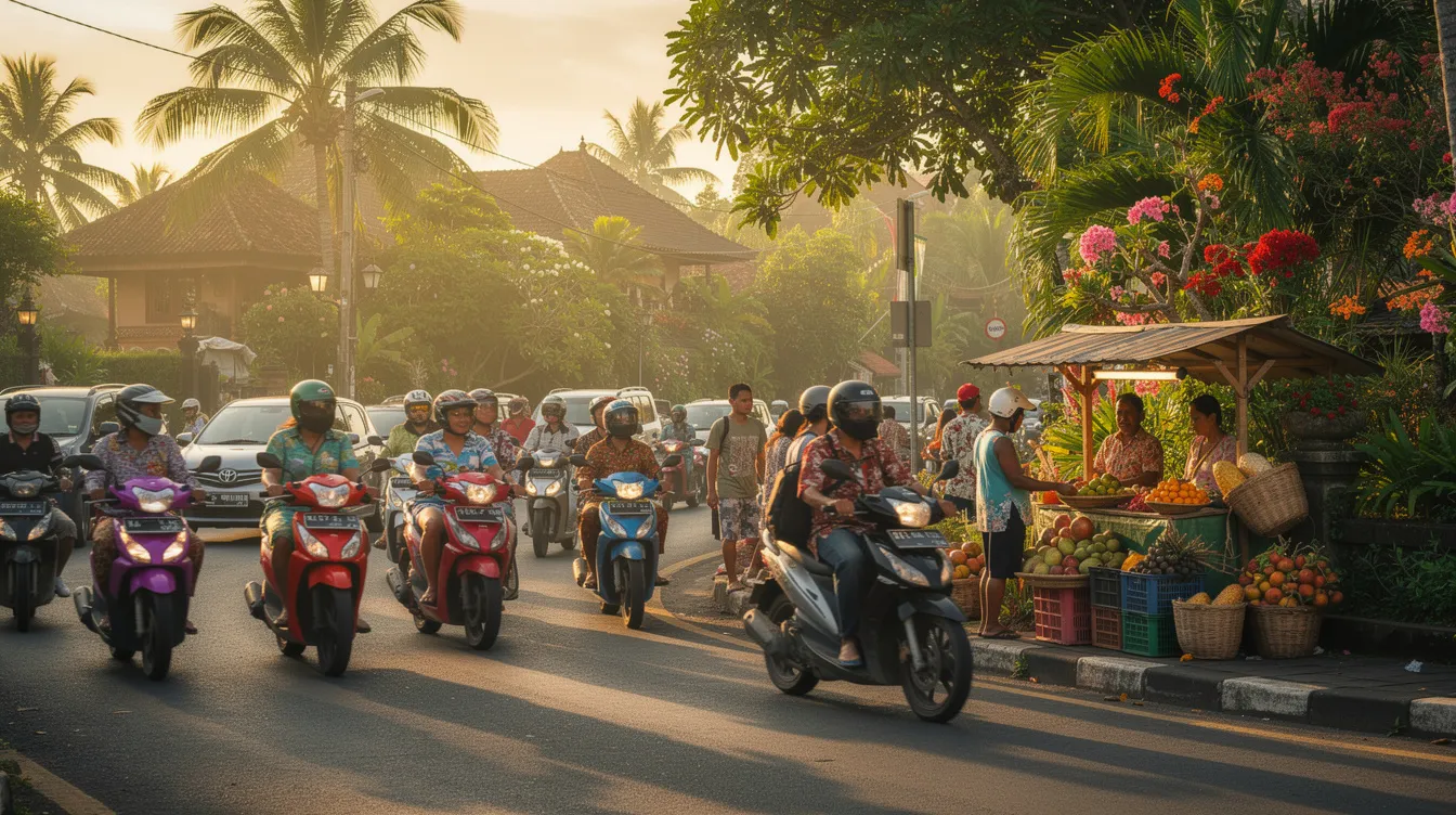 Bali, pays dangereux : 7 précautions essentielles à prendre 1 Sécurité routière