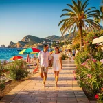 Promenade de la marinella : un must à l'île rousse