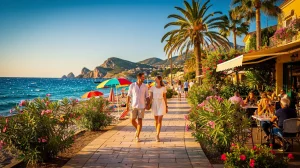 Promenade de la marinella : un must à l'île rousse