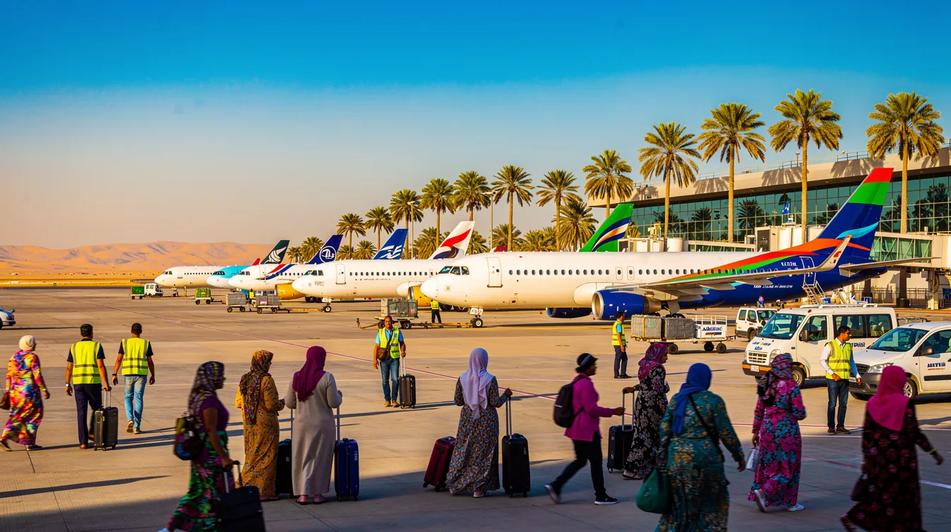 Compagnies aériennes qui desservent l'Égypte