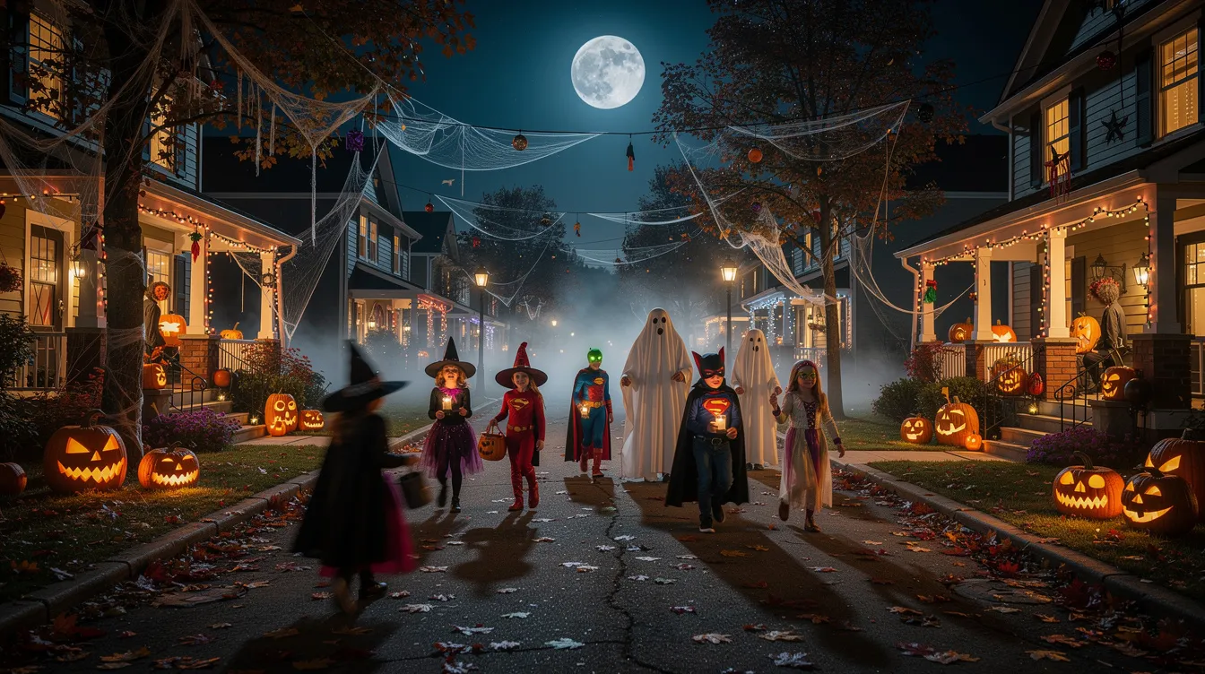 Les traditions modernes d'Halloween