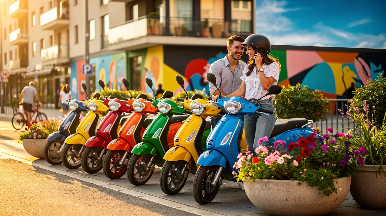 Location de scooter à 1 euro par jour : une solution accessible 1 Avantages de la location de scooter à 1 euro